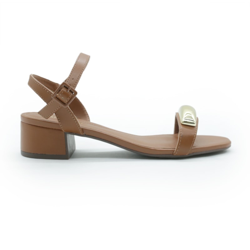 FEMININO SANDALIA BAIXA ANA CAPRI C3048900760001 MACCHIATO