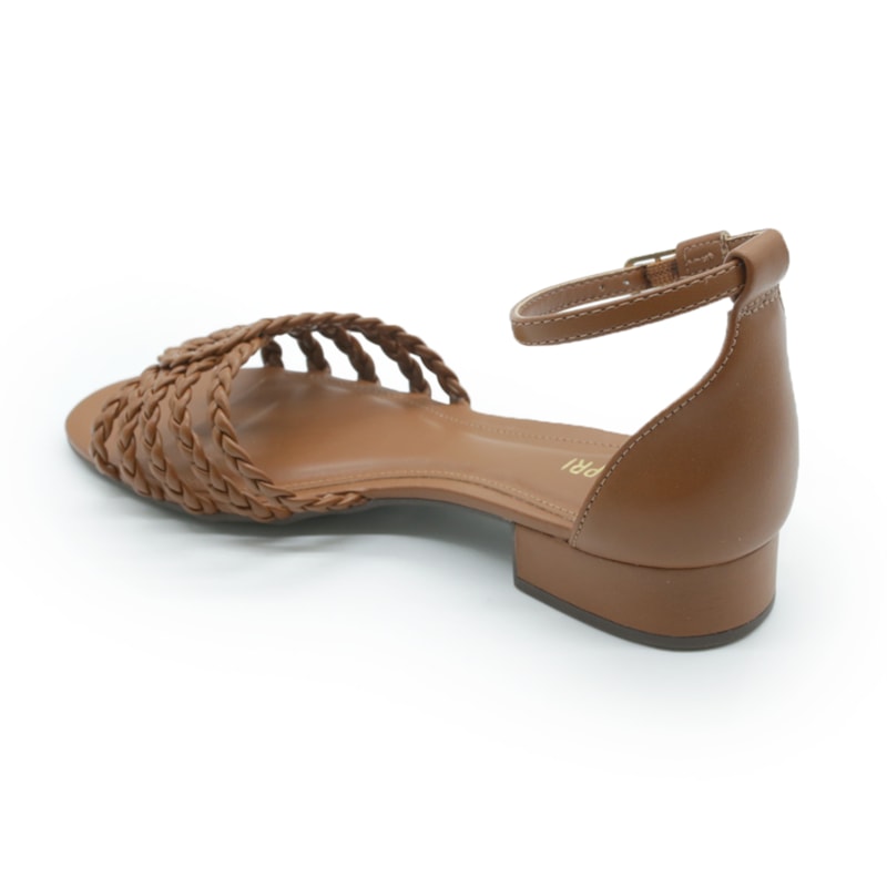 FEMININO SANDALIA BAIXA ANA CAPRI C3048900760001 MACCHIATO