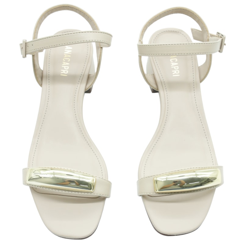 FEMININO SANDALIA BAIXA ANA CAPRI C3048900760006 OFF TAUPE