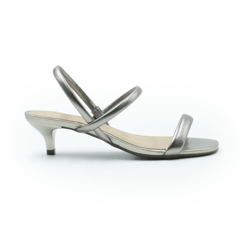FEMININO SANDALIA BAIXA ANA CAPRI C3077900070001 PRATA VELHO