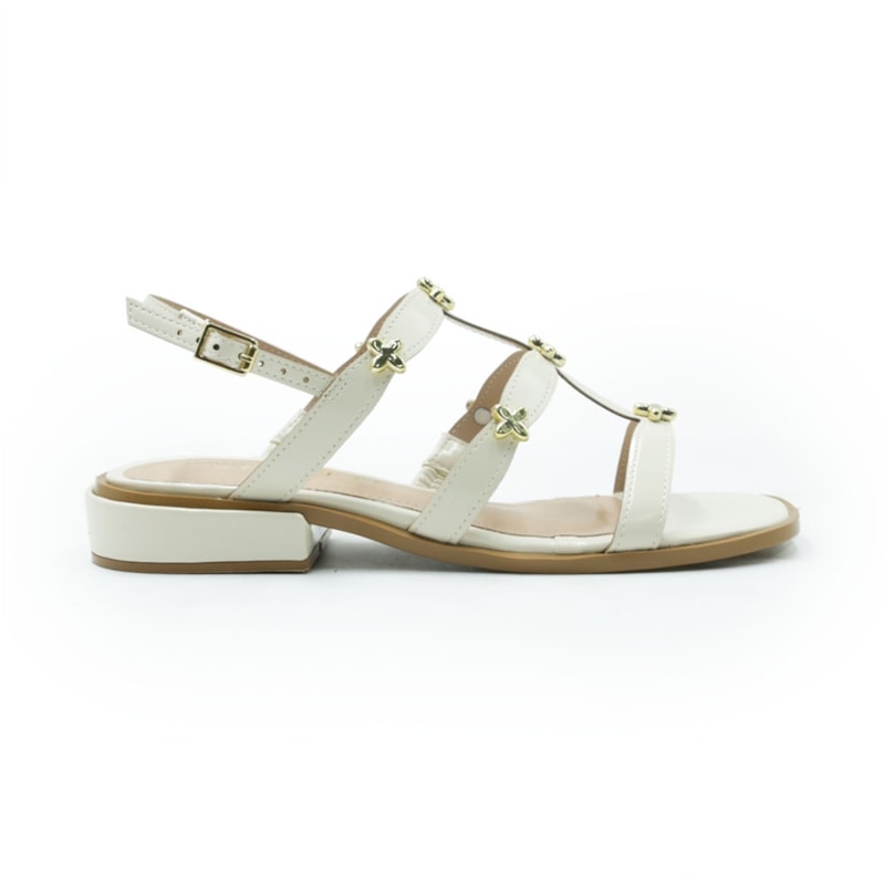 FEMININO SANDALIA BAIXA FERRETTI  2900115 MADRI AREIA