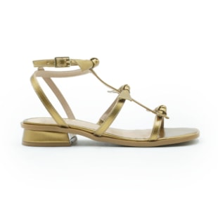 FEMININO SANDALIA BAIXA FERRETTI  2950142 ELEGANCE BRONZE