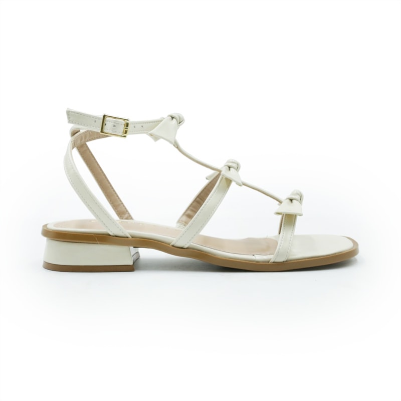 FEMININO SANDALIA BAIXA FERRETTI  2950142 MADRI AREIA