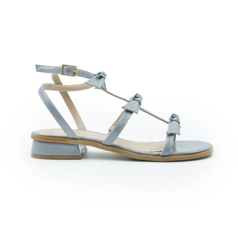 FEMININO SANDALIA BAIXA FERRETTI  2950142 MADRI CINZA