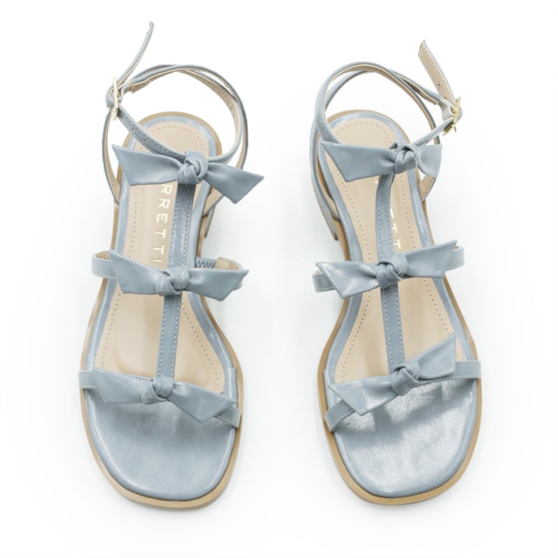 FEMININO SANDALIA BAIXA FERRETTI  2950142 MADRI CINZA