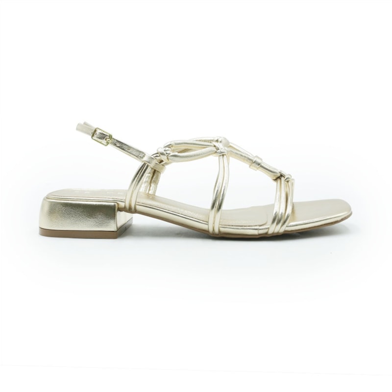 FEMININO SANDALIA BAIXA FERRETTI 4330 0T12210 CHAMPAGNE
