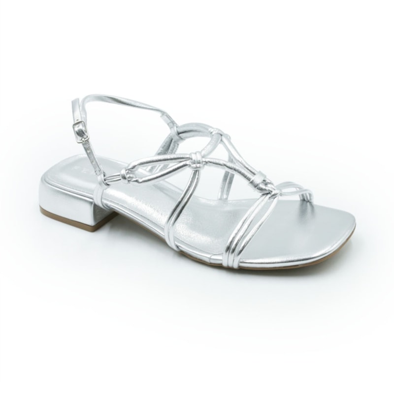 FEMININO SANDALIA BAIXA FERRETTI 4330 0T12210 PRATA