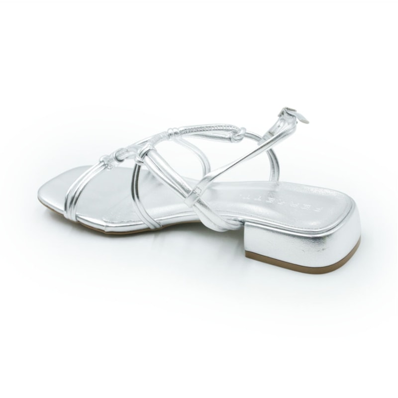FEMININO SANDALIA BAIXA FERRETTI 4330 0T12210 PRATA