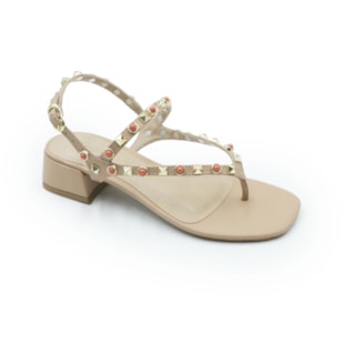 FEMININO SANDALIA BAIXA FERRETTI  45422V2 MESTICO NEW ANTIQUE