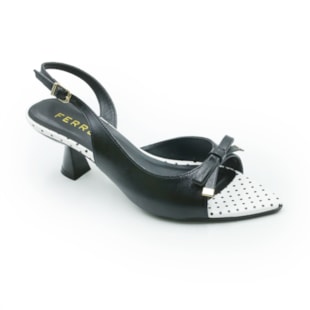 FEMININO SANDALIA BAIXA FERRETTI 532112994 POA OFF PRETO