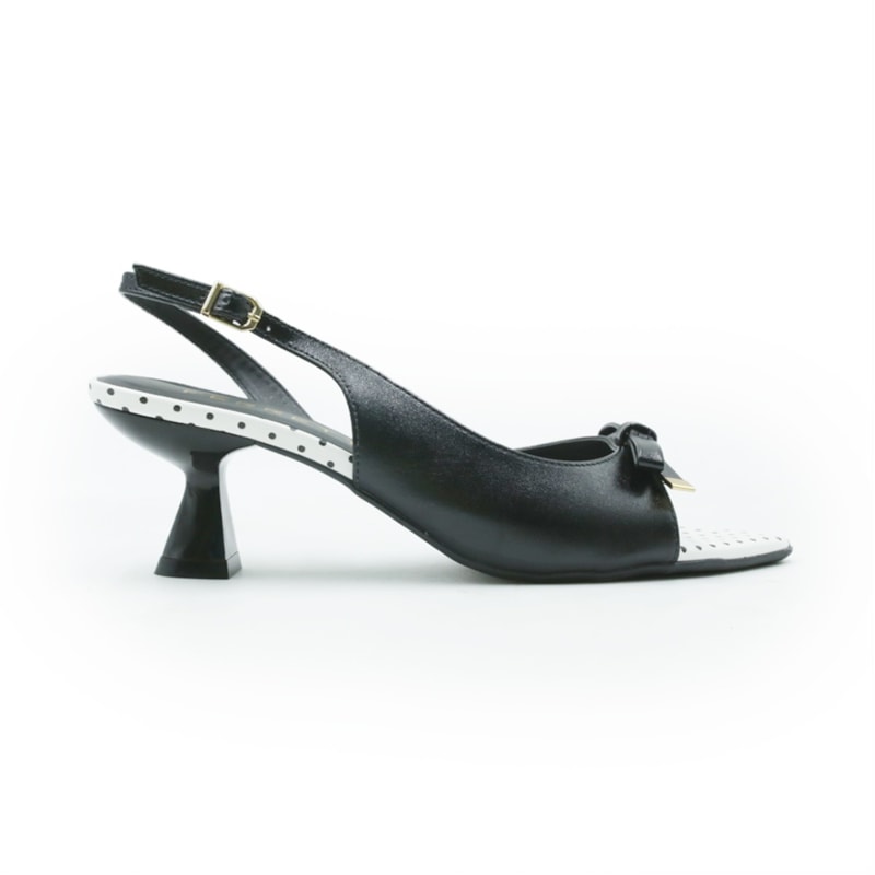 FEMININO SANDALIA BAIXA FERRETTI 532112994 POA OFF PRETO