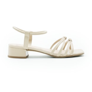 FEMININO SANDALIA BAIXA FERRETTI A222330887 NAPA GRANITE AMENDOA