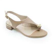 FEMININO SANDALIA BAIXA LUZ DA LUA  80910004 MOUSSE