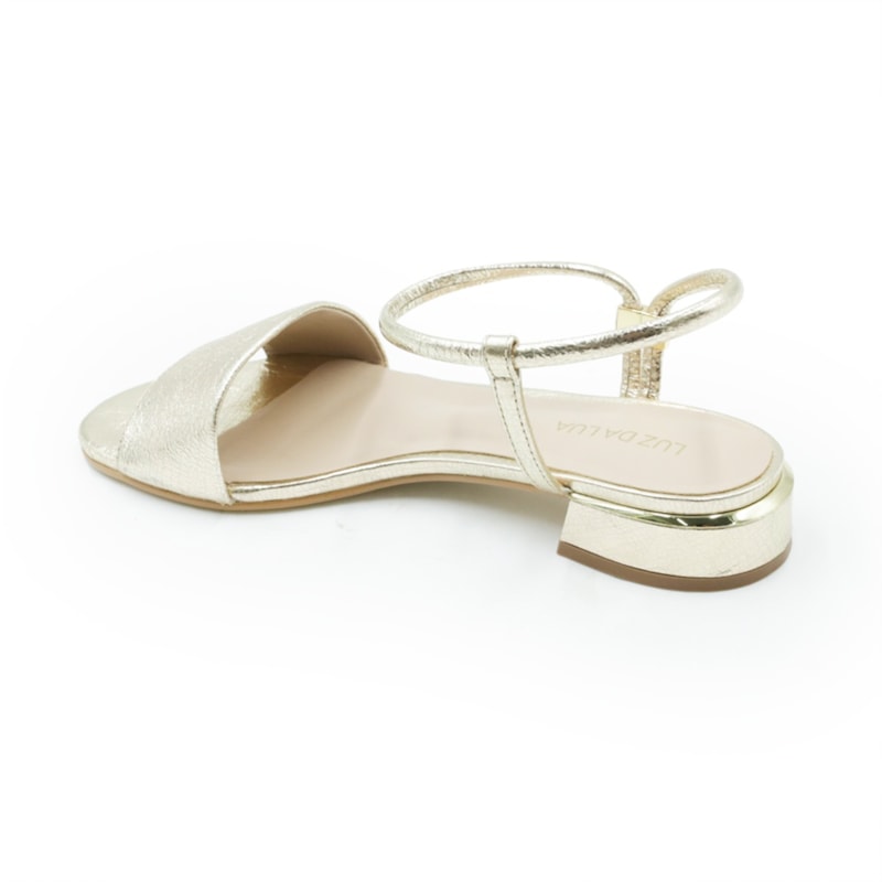 FEMININO SANDALIA BAIXA LUZ DA LUA 80910023 1 VENUS OURO