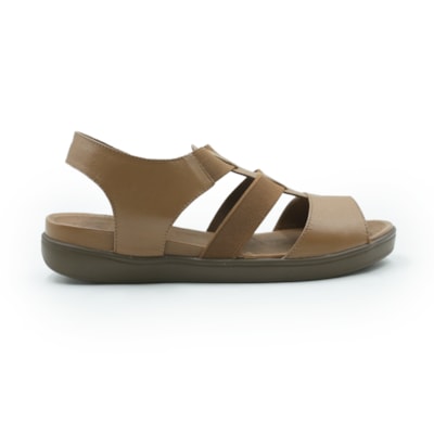 FEMININO SANDALIA BAIXA OPANANKEN 71107 SLIM CARAMELO