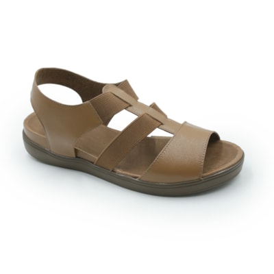 FEMININO SANDALIA BAIXA OPANANKEN 71107 SLIM CARAMELO