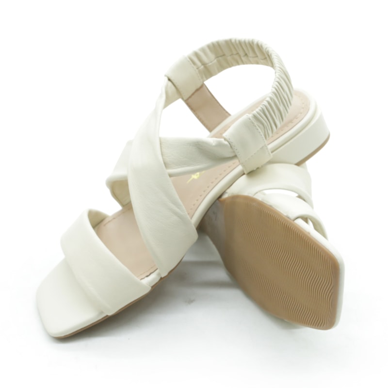 FEMININO SANDALIA BAIXA TABITA 9604277 OFF WHITE