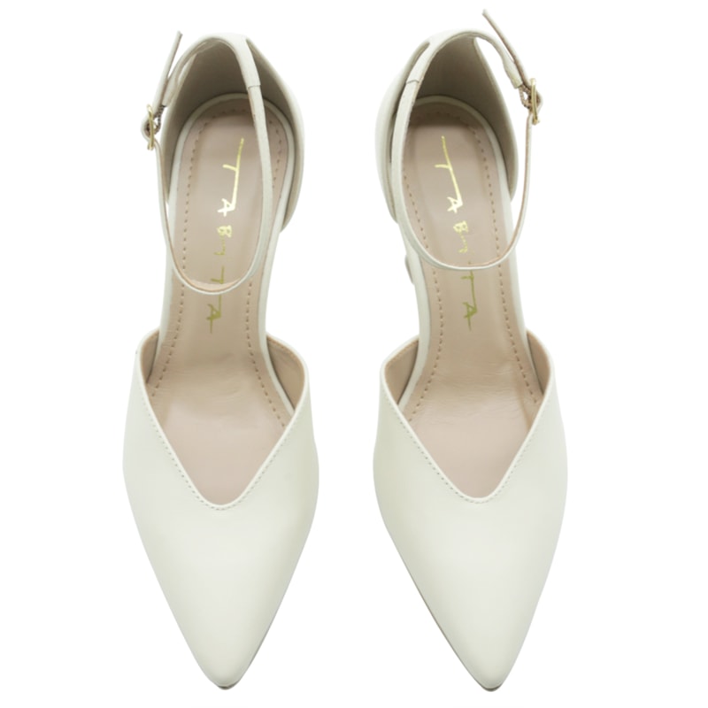 FEMININO SANDALIA BAIXA TABITA 9604277 OFF WHITE