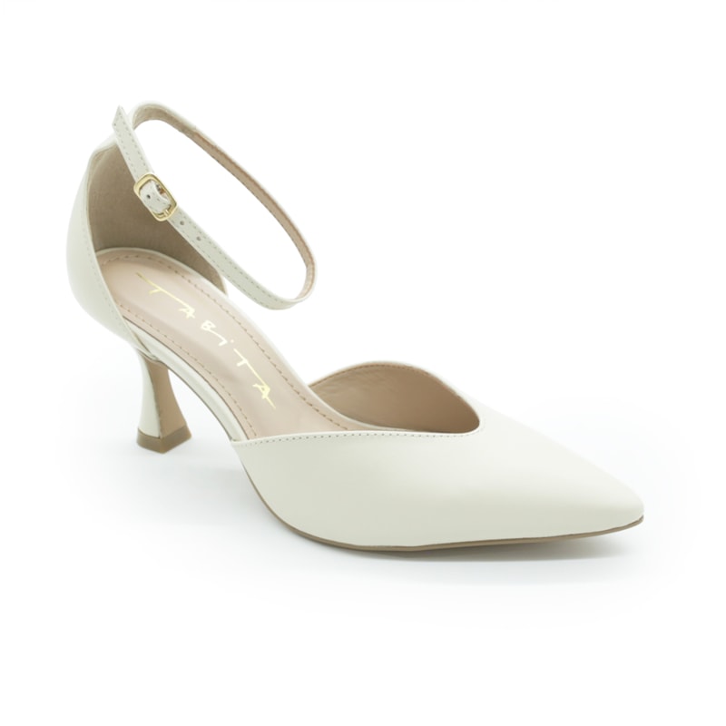 FEMININO SANDALIA BAIXA TABITA 9604277 OFF WHITE