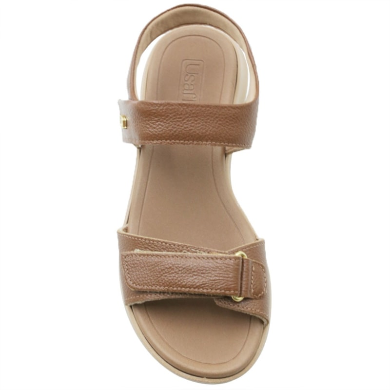 FEMININO SANDALIA BAIXA USAFLEX  AP26001 004 CANELA