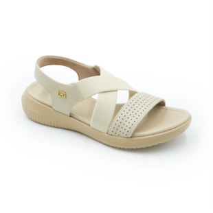 FEMININO SANDALIA BAIXA USAFLEX  AP26002 003 VANILLA