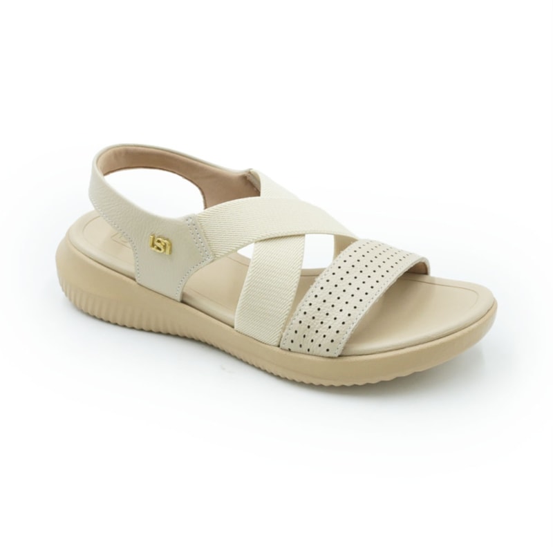 FEMININO SANDALIA BAIXA USAFLEX  AP26002 003 VANILLA