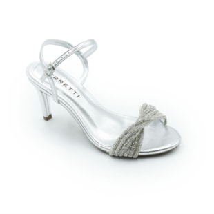 FEMININO SANDALIA FESTA FERRETTI 1607678 STELLARE PRATA