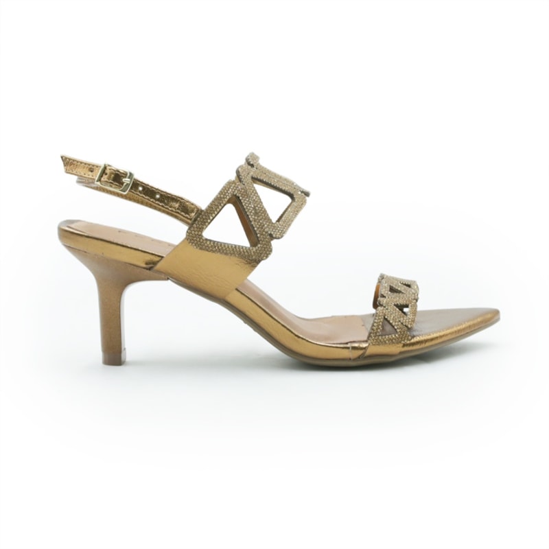 FEMININO SANDALIA FESTA FERRETTI 2038050 PRIME BRONZE