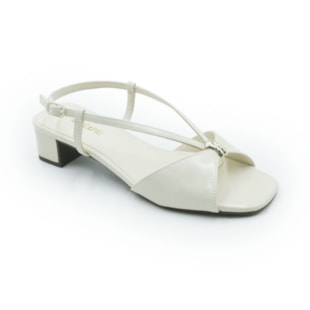 FEMININO SANDALIA MEDIA ANA CAPRI C3078900110002 OFF PEROLA