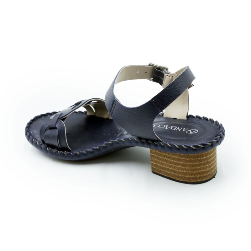 FEMININO SANDALIA MEDIA ANDACCO  16135 66 DARK BLUE 3