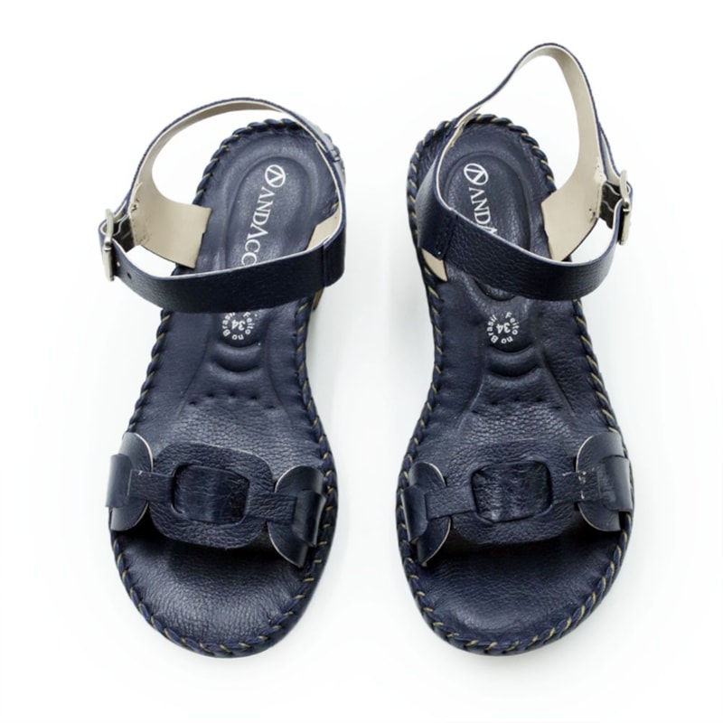 FEMININO SANDALIA MEDIA ANDACCO  16135 66 DARK BLUE 3