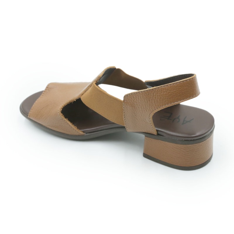 FEMININO SANDALIA MEDIA AYEAYE  503A108 FLOATER CONHAQUE