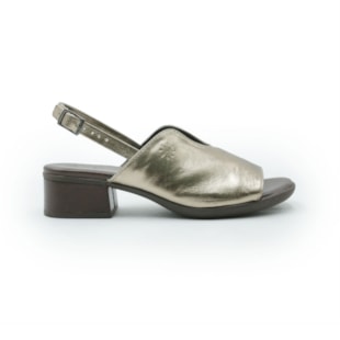 FEMININO SANDALIA MEDIA AYEAYE  503A1427 NAPA CRISTAL PRATA VELHO