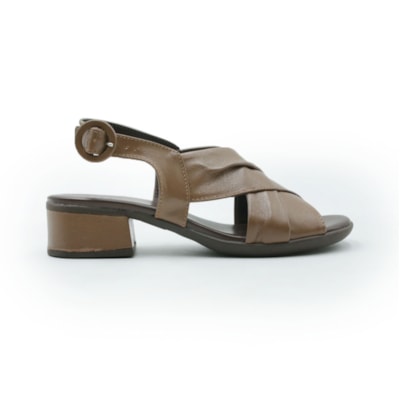 FEMININO SANDALIA MEDIA AYEAYE  503A1428 NAPA COMFORT CAMEL