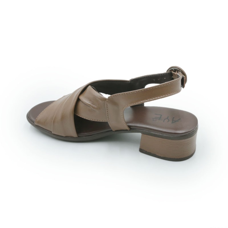 FEMININO SANDALIA MEDIA AYEAYE  503A1428 NAPA COMFORT CAMEL