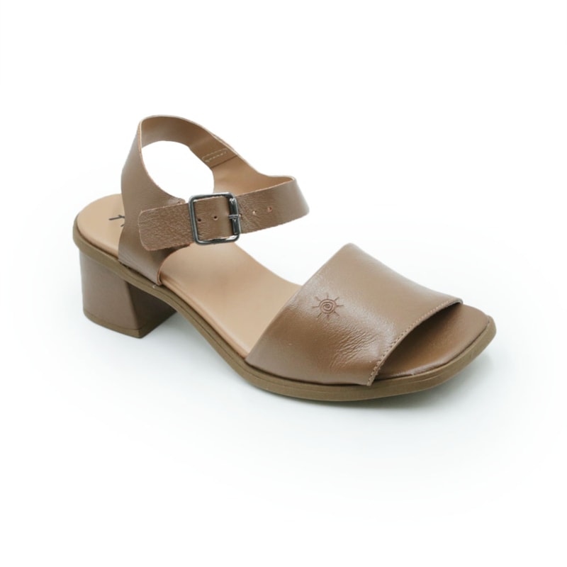 FEMININO SANDALIA MEDIA AYEAYE  506C1331 NAPA COMFORT CAMEL