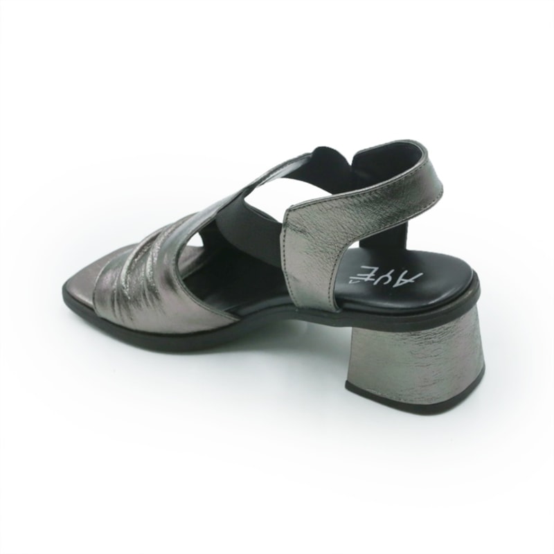 FEMININO SANDALIA MEDIA AYEAYE 506C1418 CRISTAL CARBONO