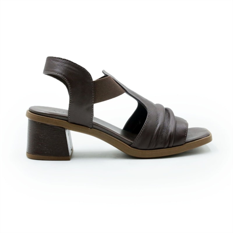 FEMININO SANDALIA MEDIA AYEAYE  506C1418 NAPA CACAU