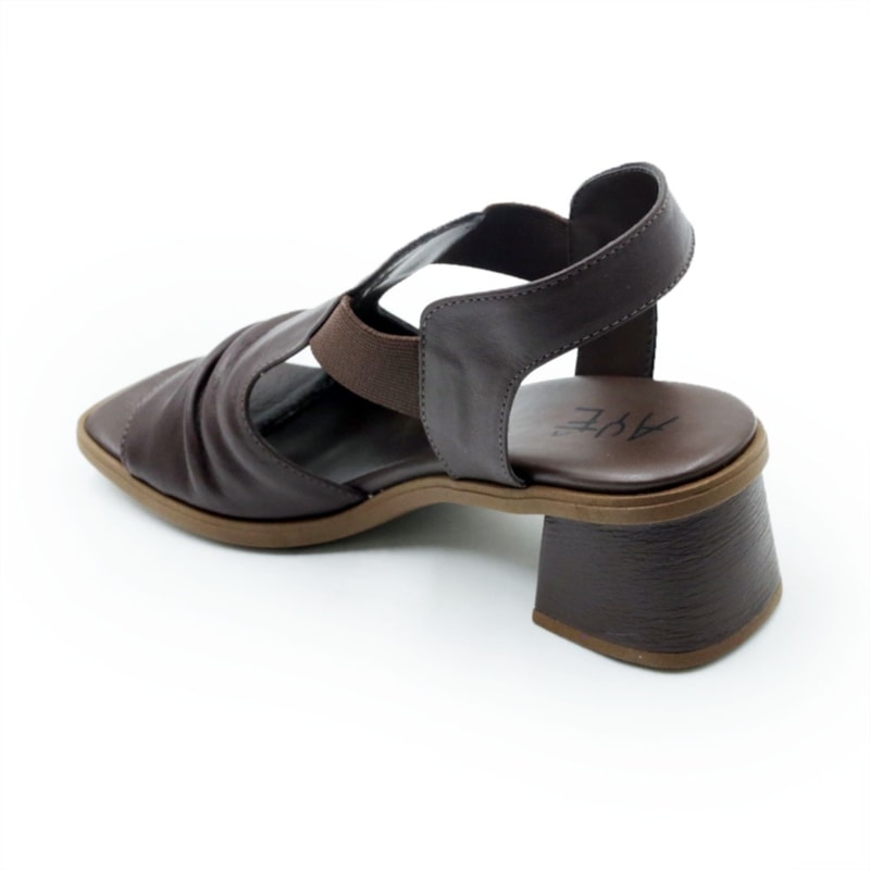 FEMININO SANDALIA MEDIA AYEAYE  506C1418 NAPA CACAU