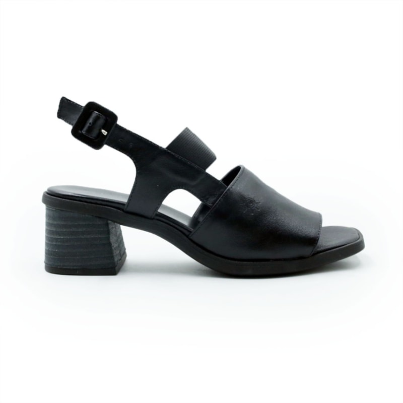 FEMININO SANDALIA MEDIA AYEAYE 506F1579 NAPA PRETO