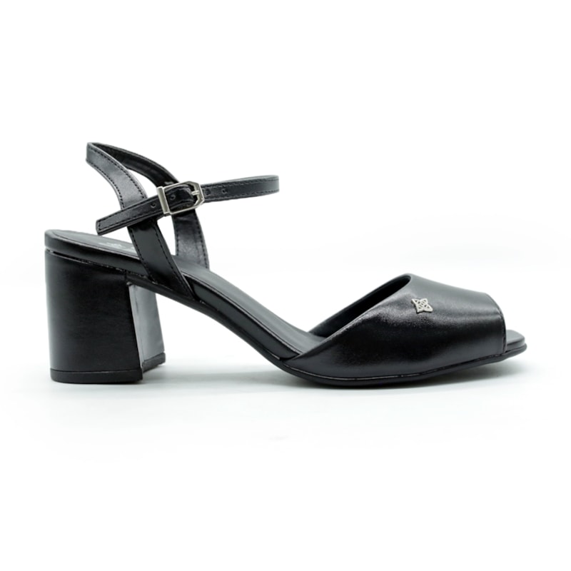 FEMININO SANDALIA MEDIA DI VALENTINI 531311537 2 PRETO
