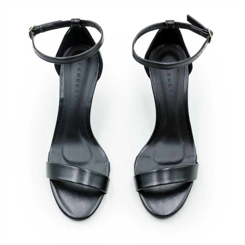 FEMININO SANDALIA MEDIA FERRETTI  270114 INTENSE PRETO