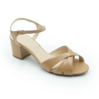 FEMININO SANDALIA MEDIA FERRETTI 40120979 DOCE DE LEITE