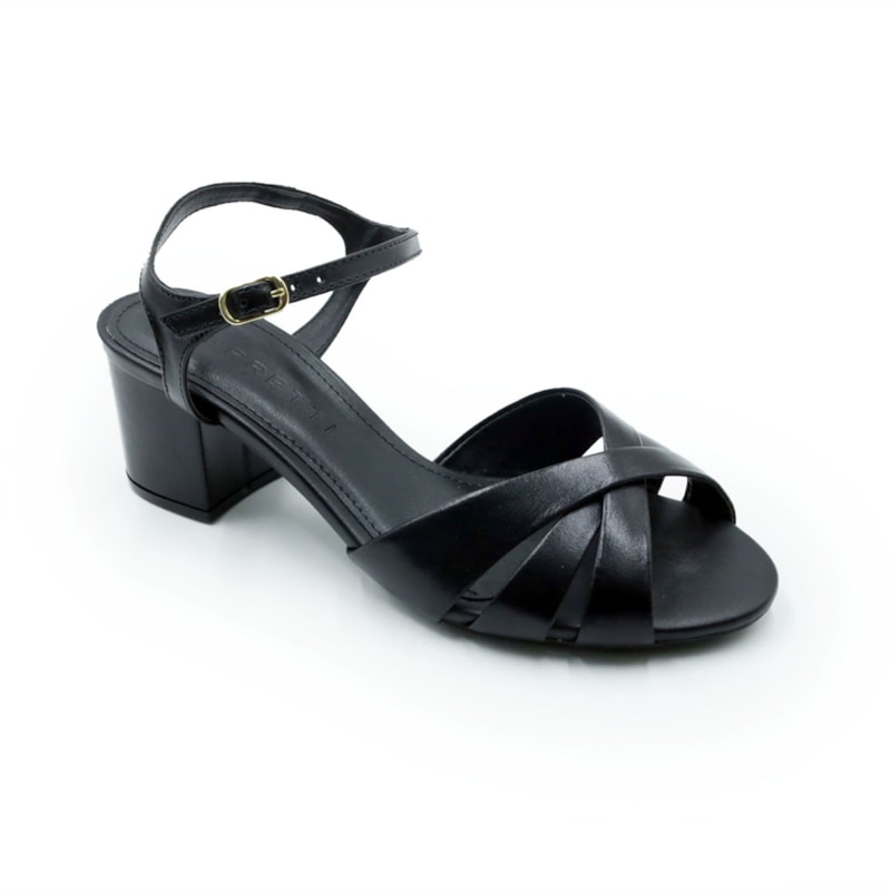 FEMININO SANDALIA MEDIA FERRETTI 40120979 PRETO