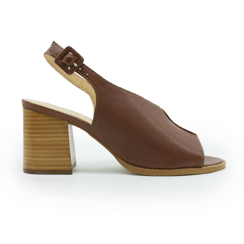 FEMININO SANDALIA MEDIA FERRETTI 52312FA VINTAGE CONHAQUE