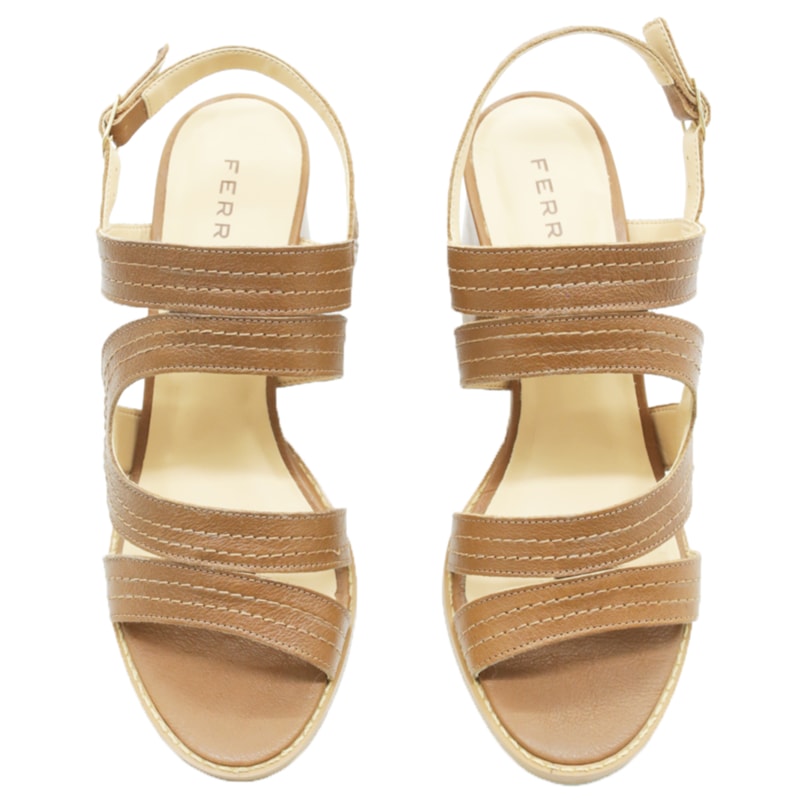 FEMININO SANDALIA MEDIA FERRETTI 52313 VINTAGE CARMEL