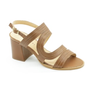 FEMININO SANDALIA MEDIA FERRETTI 52313 VINTAGE CARMEL