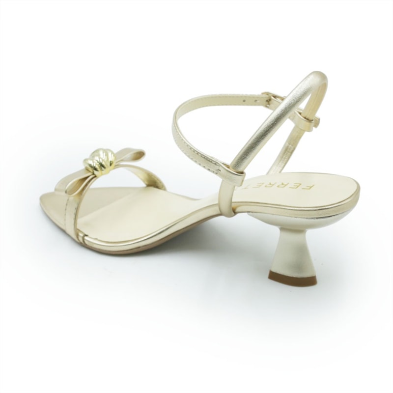 FEMININO SANDALIA MEDIA FERRETTI 532112729 PRIME OURO