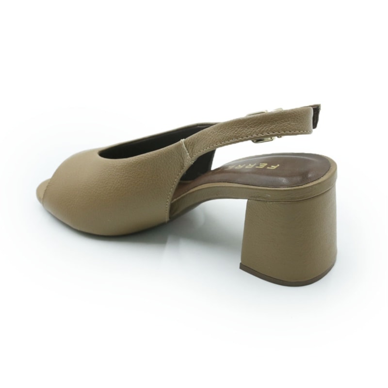 FEMININO SANDALIA MEDIA FERRETTI 609501977 COURO KOALA