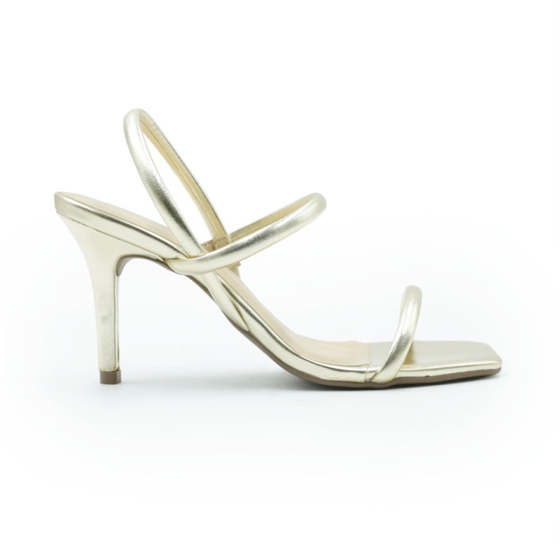 FEMININO SANDALIA MEDIA FERRETTI 6797P19167 IRON OURO